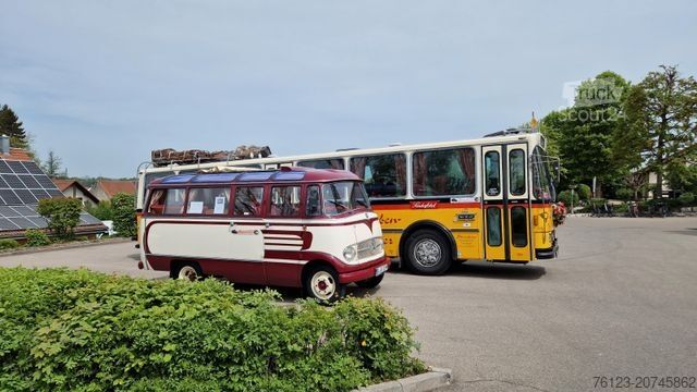 Minibüs MERCEDES-BENZ Vorgänger Sprinter O 319 Samba mit Faltdach AC
