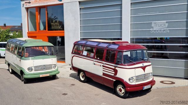 Minibüs MERCEDES-BENZ Vorgänger Sprinter O 319 Samba mit Faltdach AC