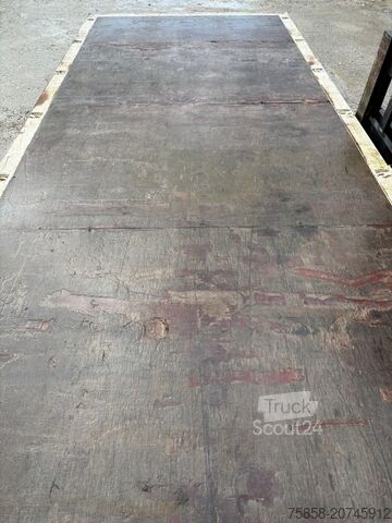 Byttekarosseri åbent Krone 7,45m BDF Plattform mehrfach vorhanden