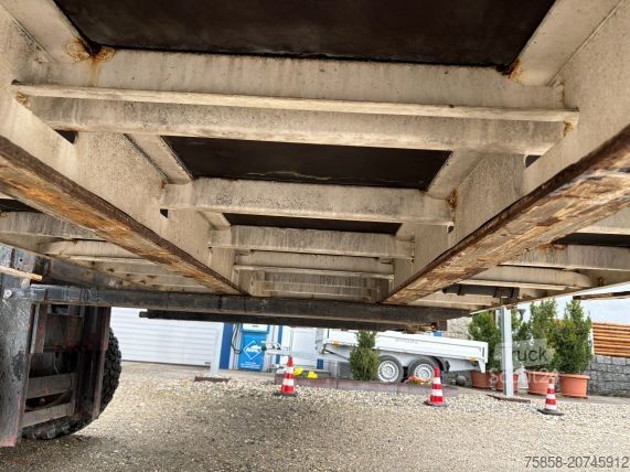 Byttekarosseri åbent Krone 7,45m BDF Plattform mehrfach vorhanden