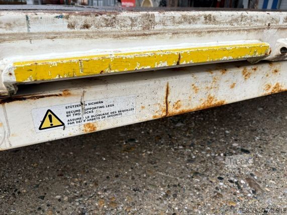 Byttekarosseri åbent Krone 7,45m BDF Plattform mehrfach vorhanden