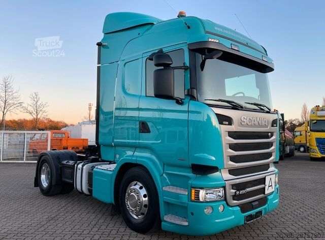Tractora standard SCANIA R 490 LA/ Retarder/ Kipphydraulik/ Navi/ AC/ E6