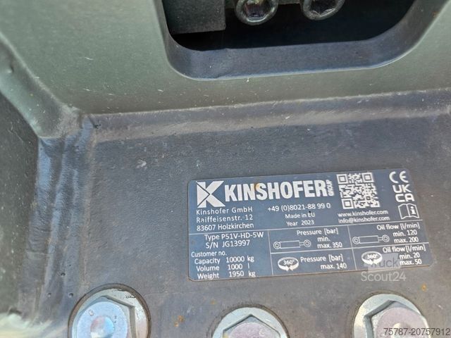 Riteņu ekskavators FUCHS mobiler Ladekran 380/390MHL mit augeräten