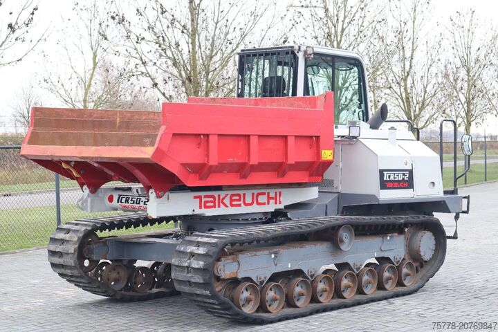 Dumper Takeuchi TCR50-2 | ROTATING DUMPER | LOW HOURS | AIRCO