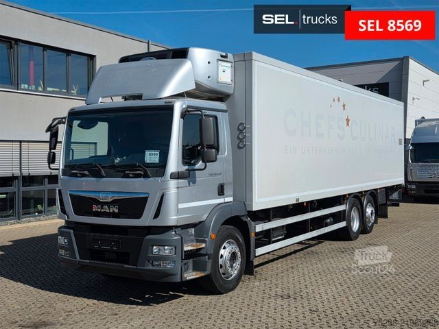 Ledusskapja kravas automašīna MAN TGM 26.340 6x2-4 LL / Ldbw / Triple Verdampfer