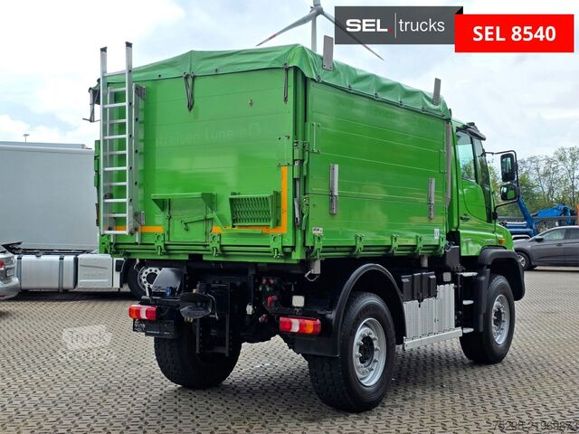 Pašizgāzējs kravas automašīna UNIMOG U 430 / 4x4 / Getreide Kipper