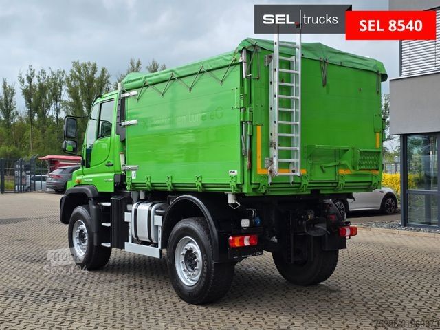 Pašizgāzējs kravas automašīna UNIMOG U 430 / 4x4 / Getreide Kipper