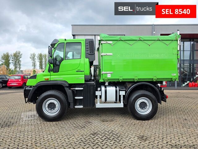 Pašizgāzējs kravas automašīna UNIMOG U 430 / 4x4 / Getreide Kipper