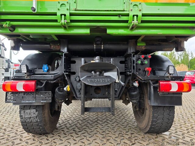Pašizgāzējs kravas automašīna UNIMOG U 430 / 4x4 / Getreide Kipper