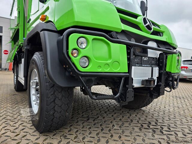 Pašizgāzējs kravas automašīna UNIMOG U 430 / 4x4 / Getreide Kipper