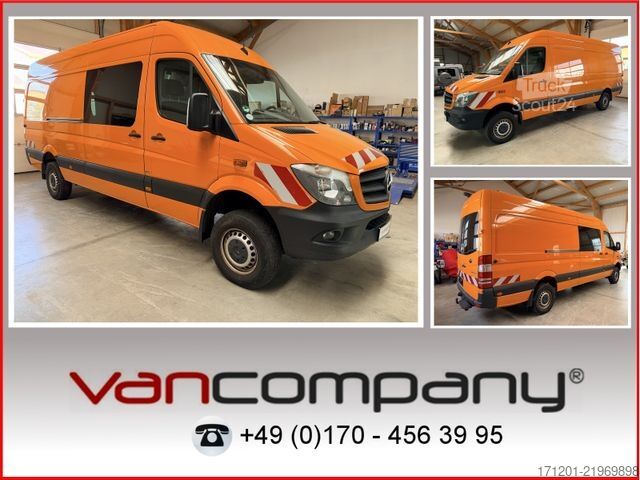 Aukštas mikroautobusas MERCEDES-BENZ Sprinter 316 CDI 4x4 Automatik L3 1. Hand!