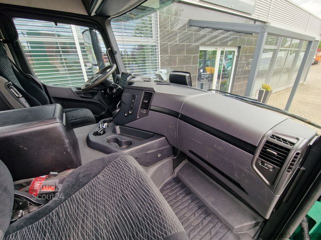 Three-sided tipper truck MERCEDES-BENZ Arocs 1843 Kipper/Kran/Funk/77000KM
