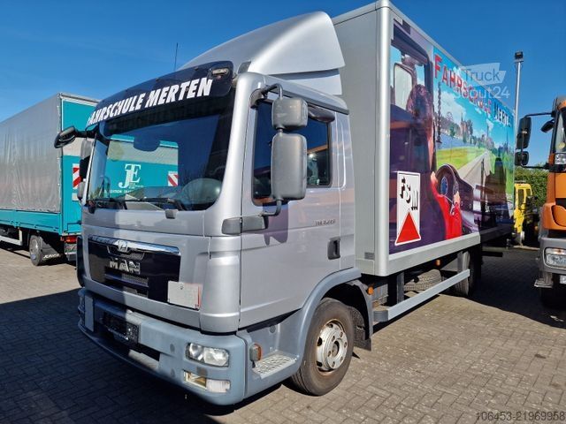 Furgoneta caja MAN TGL 8.220 Koffer LDW Klima/Tempo/1.Hand/wie neu