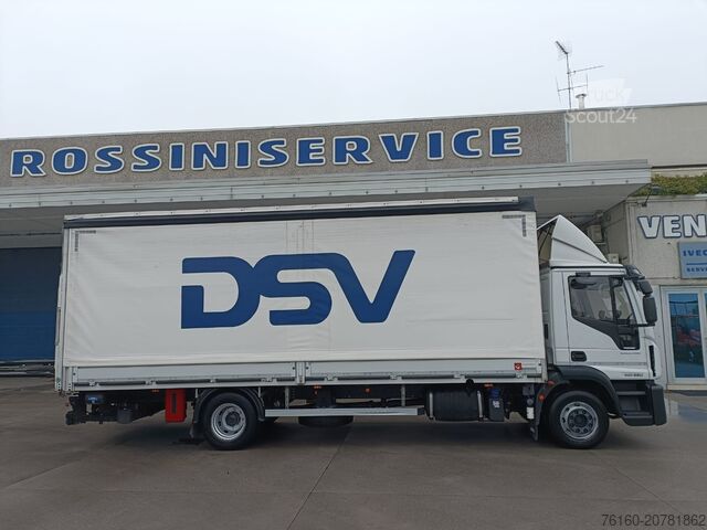 Camion caisson Iveco EUROCARGO 140E28P CENTINA CON TELI SCORR