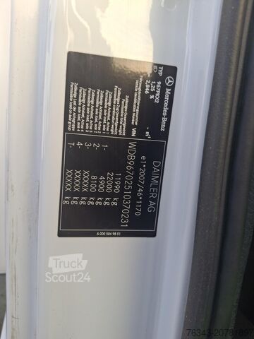 Tovorno vozilo s kesonom Mercedes-Benz ATEGO 1218 L - E6