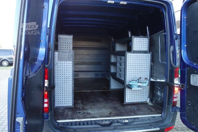 Ploščati dostavnik mercedes-benz Sprinter 316 CDI Kasten L2H1 AUTOM/REGAL/ALU/AHK