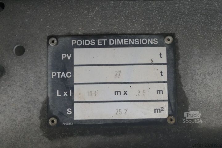 Drsne ponjave Fruehauf SANS | Tautliner | City Trailer | 2016 | Dholla...