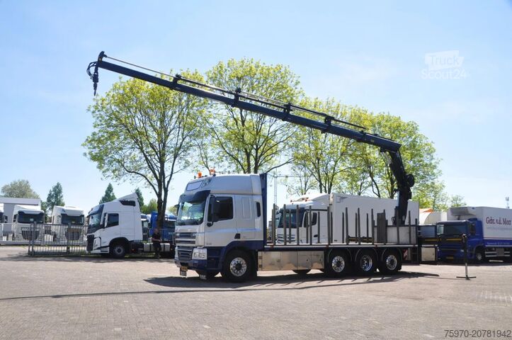Tovornjak z žerjavom DAF CF 85.460 HIAB-211 CRANE KRAAN 351712km