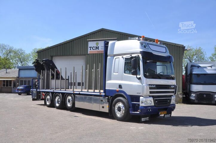 Tovornjak z žerjavom DAF CF 85.460 HIAB-211 CRANE KRAAN 351712km