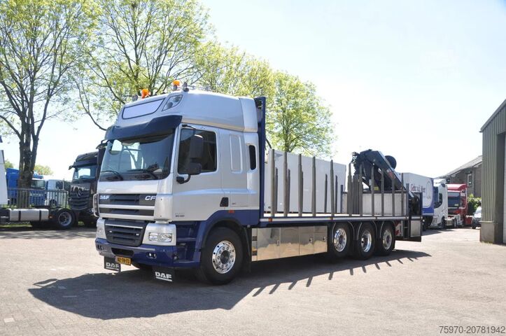 Tovornjak z žerjavom DAF CF 85.460 HIAB-211 CRANE KRAAN 351712km