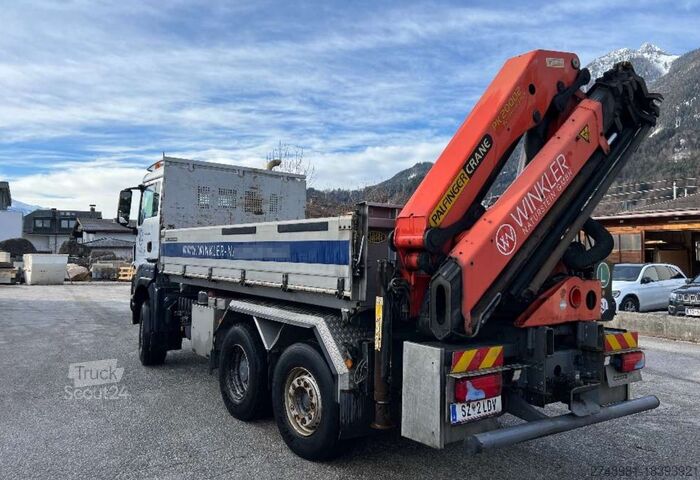 Lastbil med tippflak MAN TGS 26.400 6x4-4 BL