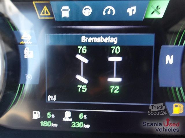 Φορτηγό επικίνδυνων υλικών Scania R 460 A4x2NA Schubbodenhydraulik