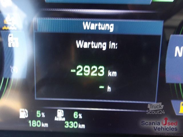 Φορτηγό επικίνδυνων υλικών Scania R 460 A4x2NA Schubbodenhydraulik