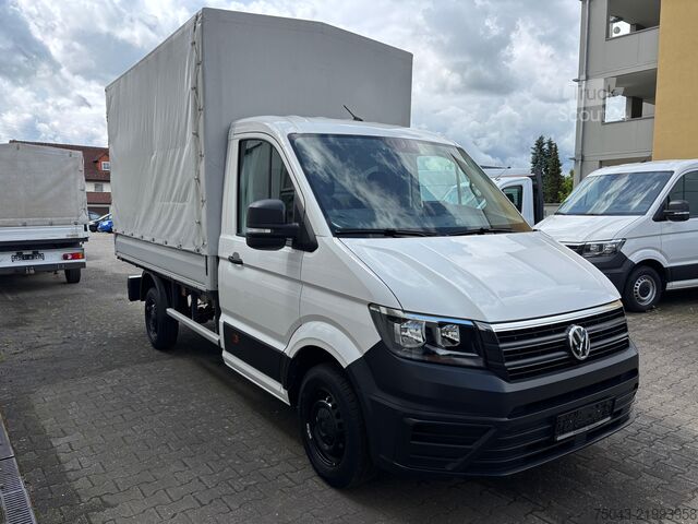 Samochód dostawczy z plandeką VW Crafter35 Plane*Klima*Kamera*20Tkm*1.Han