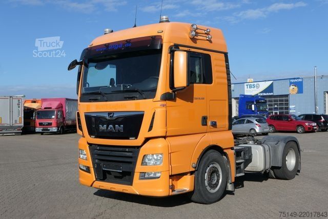 Стандартен влекач MAN 18.500 TGX 4x2, Intarder, Hydr., Alu-Felgen, AC