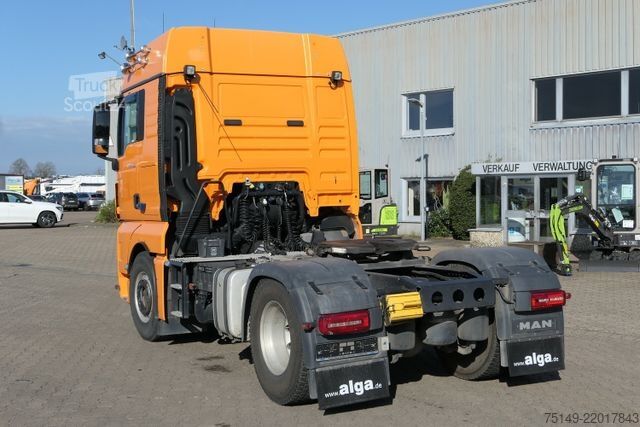 Стандартен влекач MAN 18.500 TGX 4x2, Intarder, Hydr., Alu-Felgen, AC
