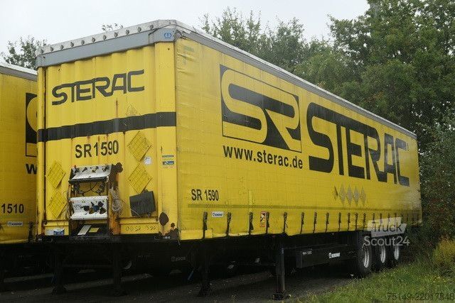 Отворено полуремарке с брезент KRONE SD, Edscha, BPW, Trommel,Luft,Mehrfach auf Lager