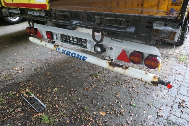 Отворено полуремарке с брезент KRONE SD, Edscha, BPW, Trommel,Luft,Mehrfach auf Lager