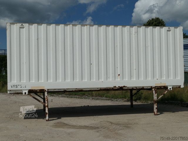 Maināms virsbūves kravas automobilis  Wechselkoffer, BDF, Schlüssellochblech, Türen