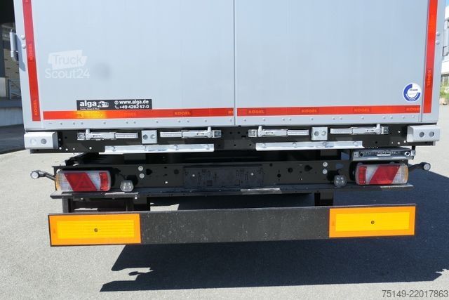 Öppen semitrailer med kapell KÖGEL SN 24-1, Palettenkasten, EN 12642 XL Zertifikat