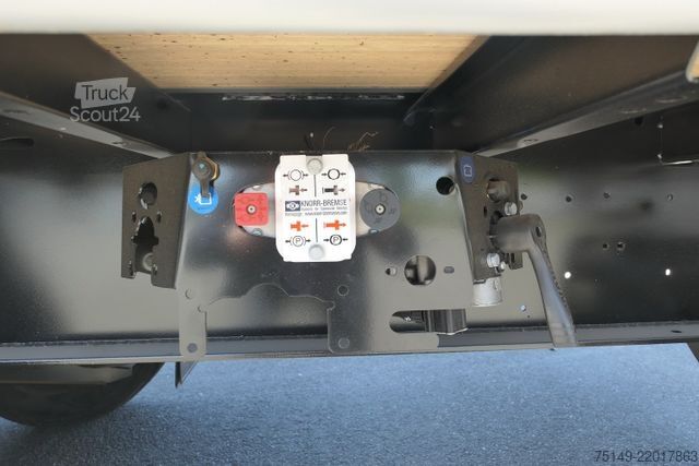 Öppen semitrailer med kapell KÖGEL SN 24-1, Palettenkasten, EN 12642 XL Zertifikat