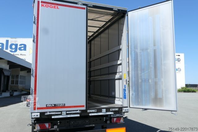 Auflieger mit Pritsche & Plane KÖGEL SN 24-1, Alu-Bretter, Edscha, SAF, Luft-Lift