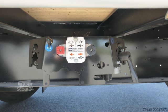 Auflieger mit Pritsche & Plane KÖGEL SN 24-1, Alu-Bretter, Edscha, SAF, Luft-Lift