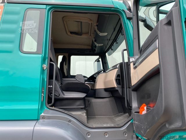 Kanca kasalı yük kamyonu (roll-off) MAN TGS 18.360 4x4H BL*HIAB Abrollkipper*Klima*Hydro
