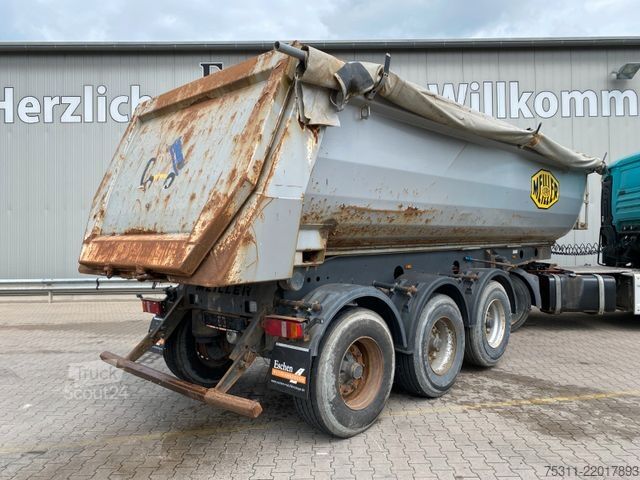 Semiremorcă basculantă MEILLER KISA TR3 26m³ Stahl*Luft/Lift*BPW*5,9Tonnen!