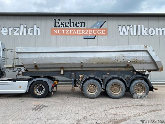 Semiremorcă basculantă MEILLER KISA TR3 25m³ Stahl*Luft/Lift*BPW*Trommelbremsen