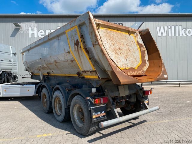 Semiremorcă basculantă MEILLER KISA TR3 26m³ Stahl*Luft/Lift*BPW*Trommelbremsen