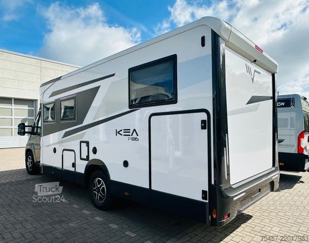 Daļēji integrēta kemperis MOBILVETTA Kea P 86 2026 - ACC 180PS Autom.  VOLL