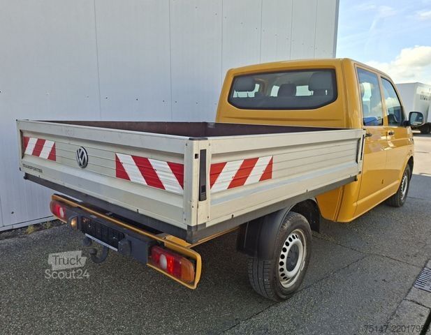 Furgoneta pick-up VW T6 Transporter Doka 6-Sitzer 4-Türer Klima AHK