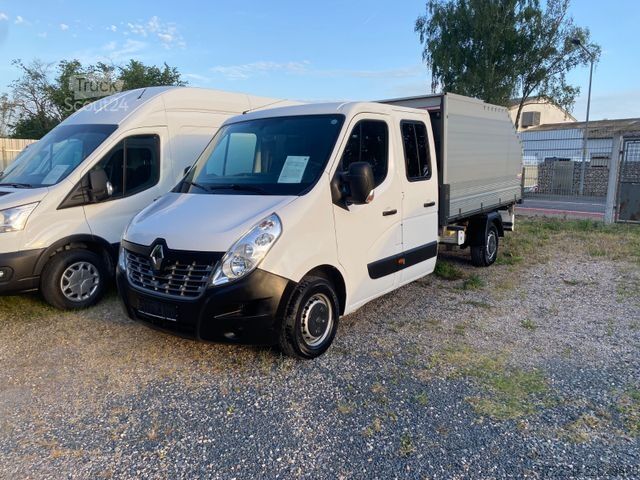Tipvogn varebil RENAULT MasterIII DoKaDreiseitenkipper,1Hd,Klima,AHK,Kam