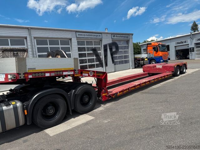 Ημιρυμουλκούμενο χαμηλής φόρτωσης GOLDHOFER STZ-VL 2 (245)A Flachbett Trennstelle