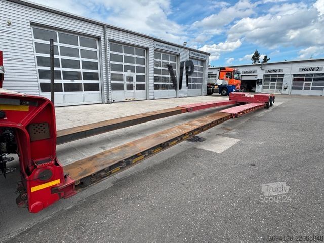 Ημιρυμουλκούμενο χαμηλής φόρτωσης GOLDHOFER STZ-VL 2 (245)A Flachbett Trennstelle