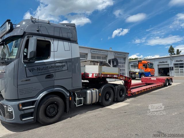 Ημιρυμουλκούμενο χαμηλής φόρτωσης GOLDHOFER STZ-VL 2 (245)A Flachbett Trennstelle