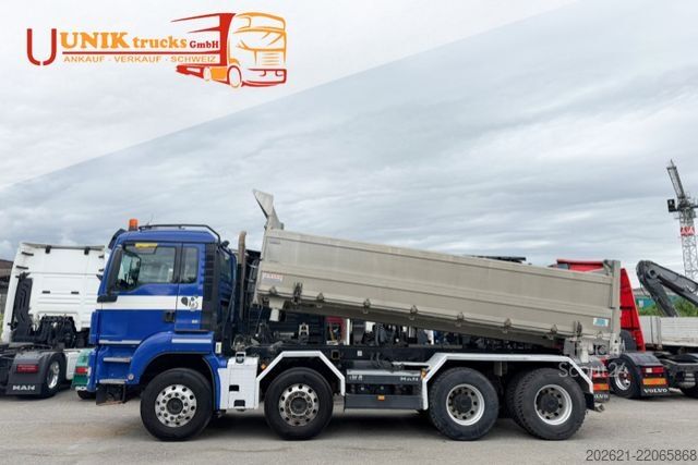 شاحنة قلابة MAN TGS 35.480 8x4 SWS 3-Seitenkipper