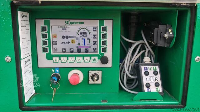 Koksnes šķeldotājs Komptech CRAMBO 6000 MOBILE SLOW-SPEED SHREDDER