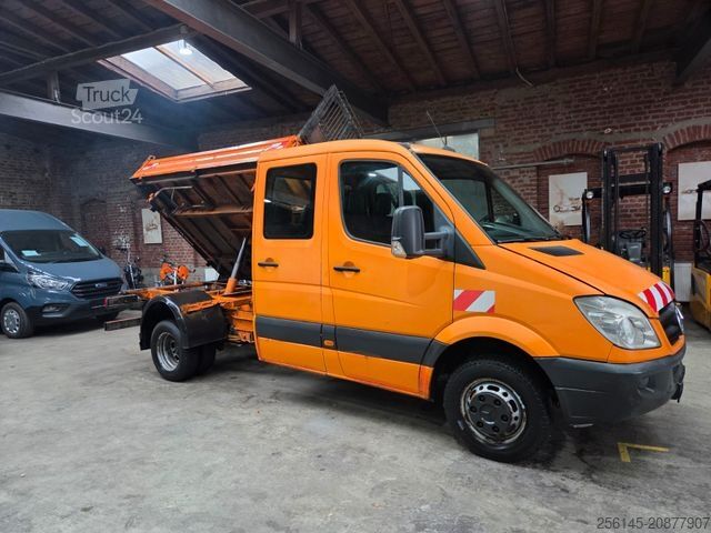 Benne tri-benne MERCEDES-BENZ Sprinter DoKa 3 S Kipper 515 CDI AHK 7 Sitze